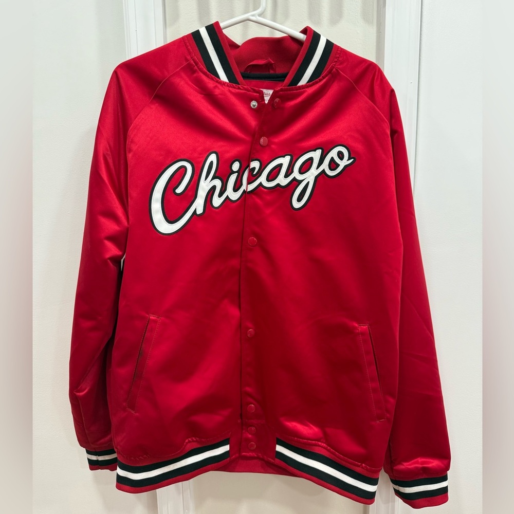 Mitchell & Ness Chicago Bulls Jacket
